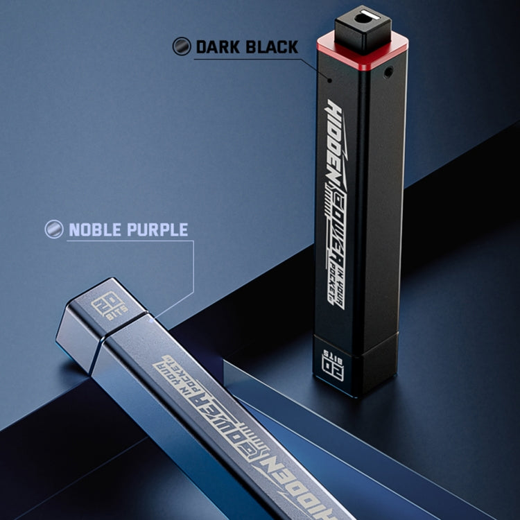 JAKEMY JM-8195 21 in 1 S-2 Bits Square Handle Design Screwdriver(Black)