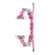 For Apple Watch Series 6 40mm Paracord Row Beads Drawstring Braided Watch Band(Pink) - Watch Bands by PMC TechLife | Online Shopping South Africa | PMC TechLife