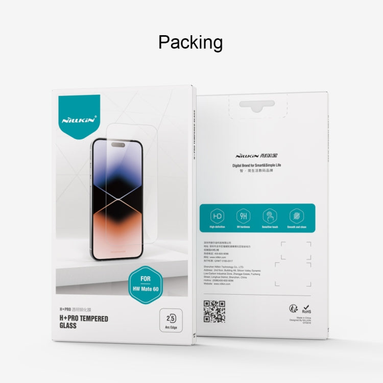 For Huawei Mate 60 NILLKIN H+Pro 0.2mm 9H Explosion-proof Tempered Glass Film