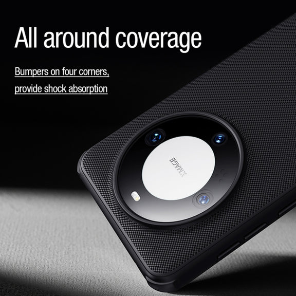 For Huawei Mate 60 NILLKIN Frosted Shield Pro Magnetic Magsafe Phone Case(Black)