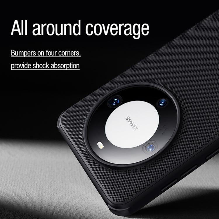 For Huawei Mate 60 NILLKIN Frosted Shield Pro Magnetic Magsafe Phone Case(Black)