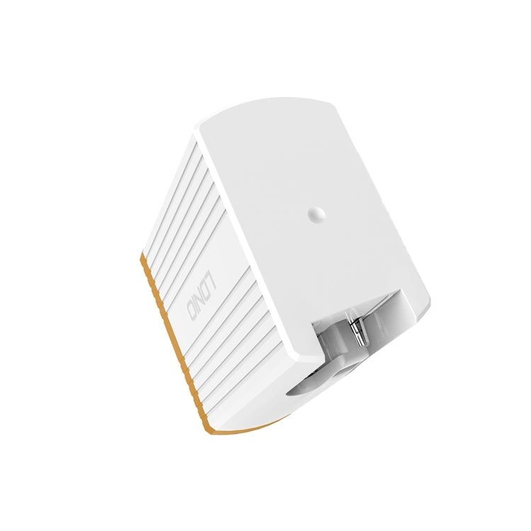 LDNIO A1302Q 2 in 1 18W QC3.0 USB Interface Grid Shape Travel Charger Mobile Phone Charger with Micro USB Data Cable, EU Plug