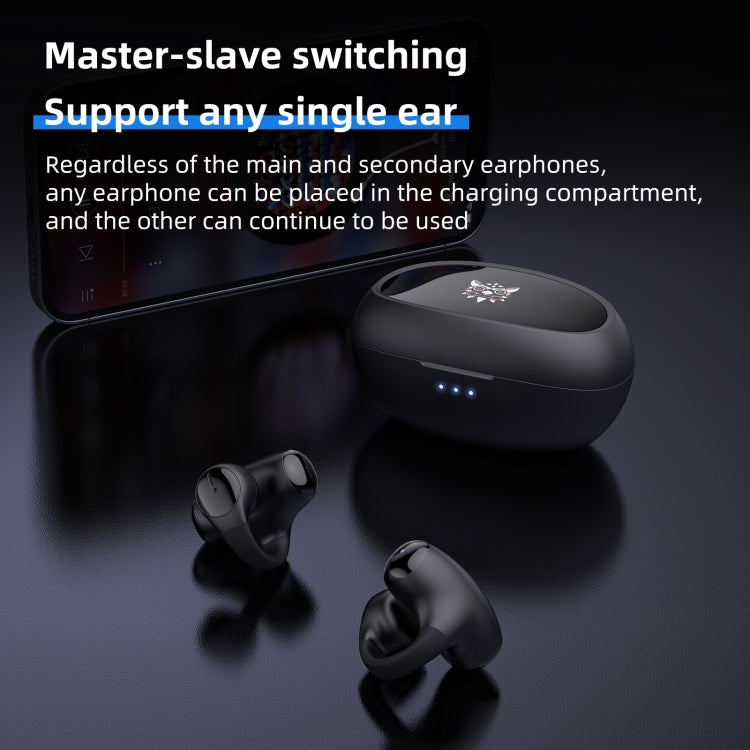 ONIKUMA T306 Ear-mounted Wireless Bluetooth Earphone(Black)