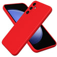 For Samsung Galaxy A35 5G Solid Color Liquid Silicone Dropproof Full Coverage Phone Case(Red) - Galaxy Phone Cases by PMC TechLife | Online Shopping South Africa | PMC TechLife | Buy Now Pay Later Mobicred