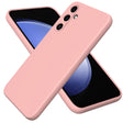 For Samsung Galaxy A35 5G Solid Color Liquid Silicone Dropproof Full Coverage Phone Case(Pink) - free shipping - PMC TechLife - Order now!