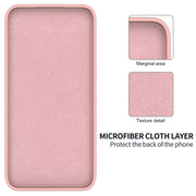 For Samsung Galaxy A35 5G Solid Color Liquid Silicone Dropproof Full Coverage Phone Case(Pink)