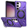 For Samsung Galaxy S23+ 5G MagSafe Magnetic Shockproof Phone Case with Ring Holder(Purple) - free shipping - PMC TechLife - Order now!