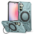 For Samsung Galaxy A54 5G MagSafe Magnetic Shockproof Phone Case with Ring Holder(Green) - Galaxy Phone Cases by PMC TechLife | Online Shopping South Africa | PMC TechLife