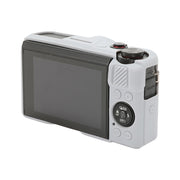 For Canon PowerShot G7 X Mark II / G7X2 Soft Silicone Protective Case with Lens Cover(Grey)