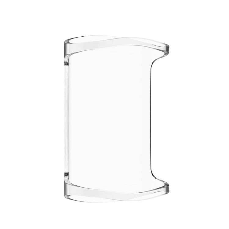 For Fitbit Charge 6 / 5 Full Coverage TPU Electroplated Watch Protective Case(Transparent White)