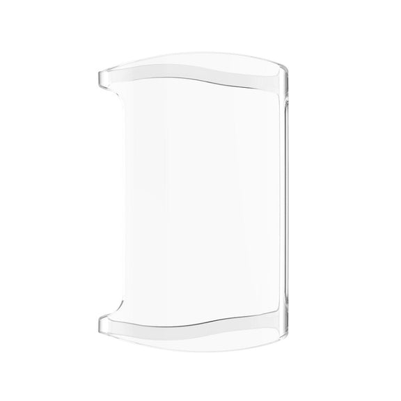 For Fitbit Charge 6 / 5 Full Coverage TPU Electroplated Watch Protective Case(Transparent White)