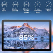 Lenovo K10 Pro 10.6 inch WiFi Tablet, 4GB+128GB, Android 12, MediaTek Helio G80 Octa Core, Support Face Identification(Grey)
