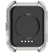 For OPPO Watch 4 Pro PC + Tempered Film Integrated Watch Protective Case(Transparent White)