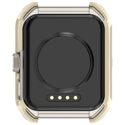 For OPPO Watch 4 Pro PC + Tempered Film Integrated Watch Protective Case(Ivory White)