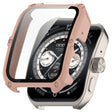 For OPPO Watch 4 Pro PC + Tempered Film Integrated Watch Protective Case(Pink) -  by PMC TechLife | Online Shopping South Africa | PMC TechLife