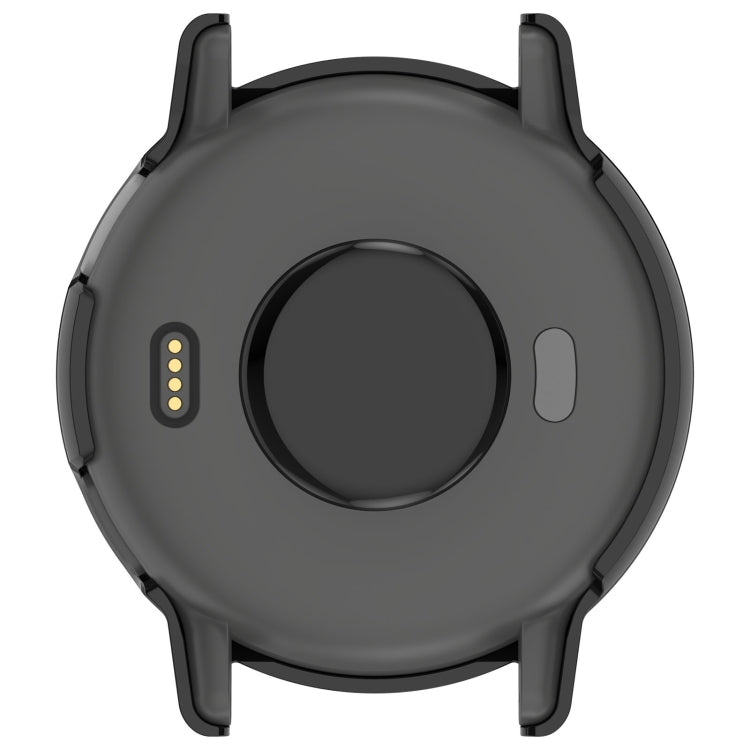 For Garmin vivoactive 5 / Active 5 PC + Tempered Film Integrated Watch Protective Case(Black)