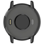 For Garmin vivoactive 5 / Active 5 PC + Tempered Film Integrated Watch Protective Case(Black)