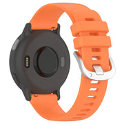 Compatible with Garmin vivoactive 5 / Active 5 20mm Silicone Watch Band(Orange)