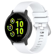 For Garmin vivoactive 5 / Active 5 20mm Silicone Watch Band(White)