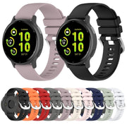 Compatible with Garmin vivoactive 5 / Active 5 20mm Silicone Watch Band(Orange)
