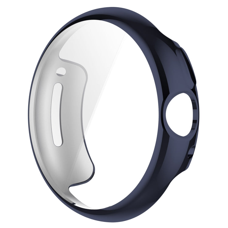 For Google Pixel Watch 2 Full Coverage TPU Electroplated Watch Protective Case(Midnight Blue)