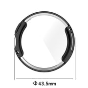For Google Pixel Watch 2 Full Coverage TPU Electroplated Watch Protective Case(Gold)