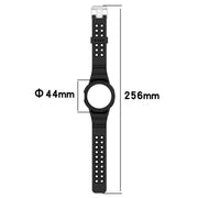 For Google Pixel Watch 2 Integrated Fully Enclosed Silicone Watch Band(White)