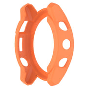 For Garmin Tactix 7 Amoled Armor Hollow TPU Watch Protective Case(Orange)