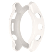 For Garmin Tactix 7 Amoled Armor Hollow TPU Watch Protective Case(Ivory White)