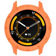 For Garmin Venu 3S Half Pack Hollow TPU Armor Watch Protective Case(Orange)