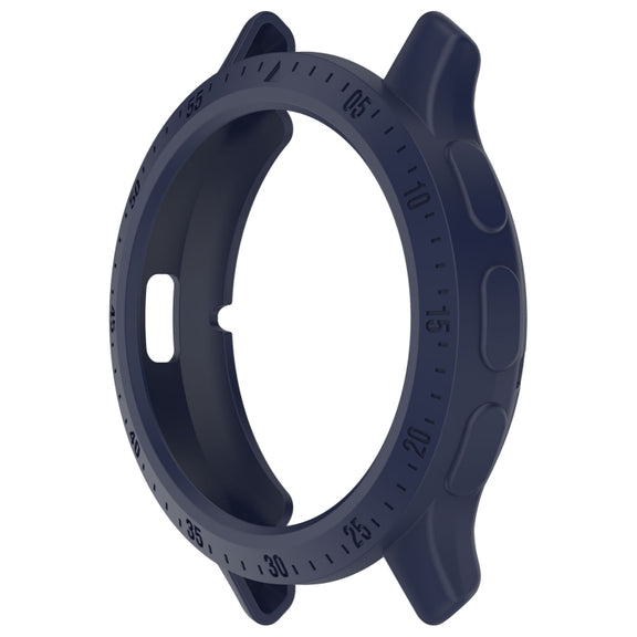 For Garmin Venu 3S Half Pack Hollow TPU Armor Watch Protective Case(Dark Blue)