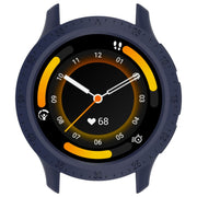 For Garmin Venu 3S Half Pack Hollow TPU Armor Watch Protective Case(Dark Blue)