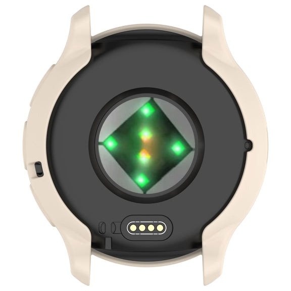 For Garmin Venu 3S Half Pack Hollow TPU Armor Watch Protective Case(Starlight Color)