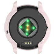 For Garmin Venu 3 Half Pack Hollow TPU Armor Watch Protective Case(Light Pink)