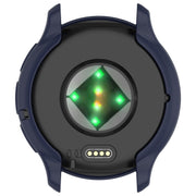 For Garmin Venu 3 Half Pack Hollow TPU Armor Watch Protective Case(Dark Blue)
