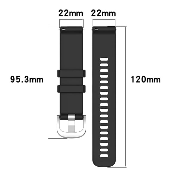For Garmin Venu 3 Liquid Glossy Silver Buckle Silicone Watch Band(Orange)