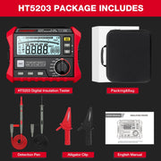 HABOTEST HT5203 Insulation Resistor Tester
