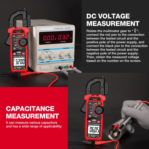 HABOTEST HT207B Multifunctional Digital Clamp Multimeter
