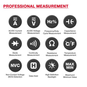 HABOTEST HT207B Multifunctional Digital Clamp Multimeter