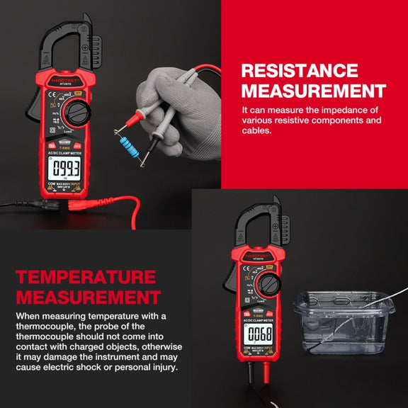 HABOTEST HT207D Multifunctional Digital Clamp Multimeter