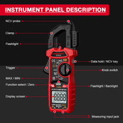 HABOTEST HT207D Multifunctional Digital Clamp Multimeter