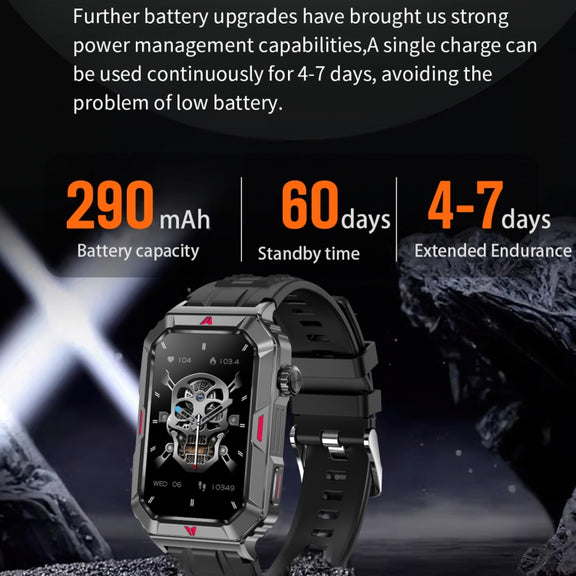 CF26 1.57inch BT5.2 Smart Bracelet Support Sleep Detection, Style:Silicone Strap(Silver)
