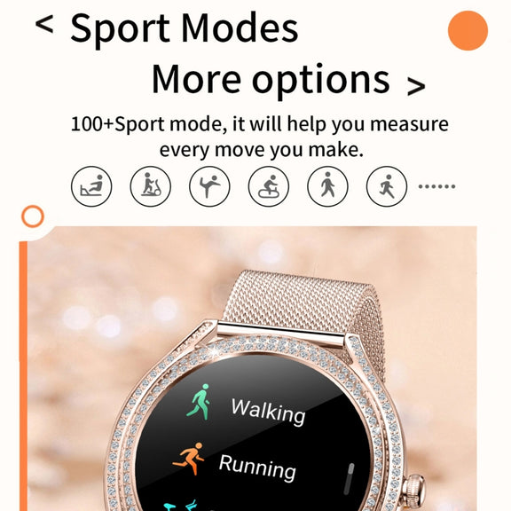 V66 1.28inch BT5.0 Smart Watch Support Heart Rate/ Sleep Detection, Style:Silicone Strap(Silver)