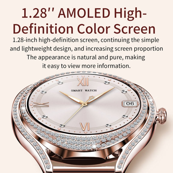 V66 1.28inch BT5.0 Smart Watch Support Heart Rate/ Sleep Detection, Style:Silicone Strap(Silver)
