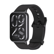 For Xiaomi Smart Band 9 Pro / 8 Pro Mijobs Silicone Breathable Watch Band(Black)