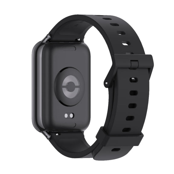 For Xiaomi Smart Band 9 Pro / 8 Pro Mijobs Silicone Breathable Watch Band(Black)