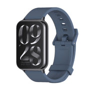 For Xiaomi Smart Band 9 Pro / 8 Pro Mijobs Silicone Breathable Watch Band(Midnight Blue+Black)