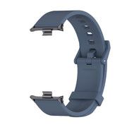 For Xiaomi Smart Band 9 Pro / 8 Pro Mijobs Silicone Breathable Watch Band(Midnight Blue+Black)