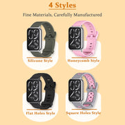 For Xiaomi Smart Band 9 Pro / 8 Pro Mijobs Silicone Breathable Watch Band(Pink Silver)