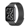 For Xiaomi Smart Band 9 Pro / 8 Pro Mijobs Milan Magnetic Stainless Steel Watch Band(Black) - Watch Bands by MIJOBS | Online Shopping South Africa | PMC TechLife | Buy Now Pay Later Mobicred
